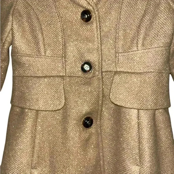Tan peacoat Jessica Simpson size medium 10/12 faux fur
NWT - Picture 4 of 13